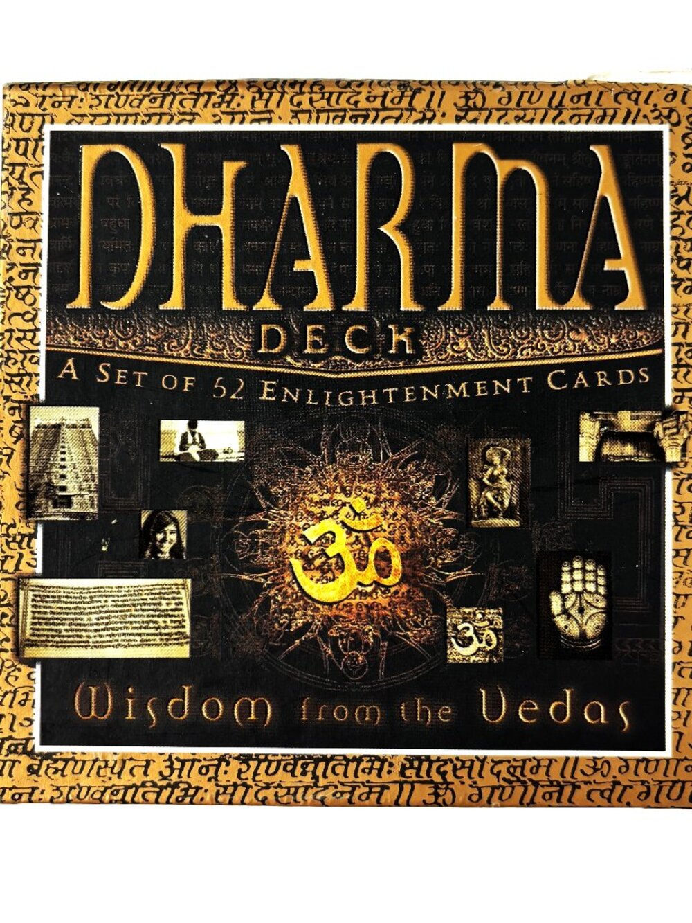 Vtg Dharma Cards Deck 52 Enlightenment Cards of Vedic Wisdom